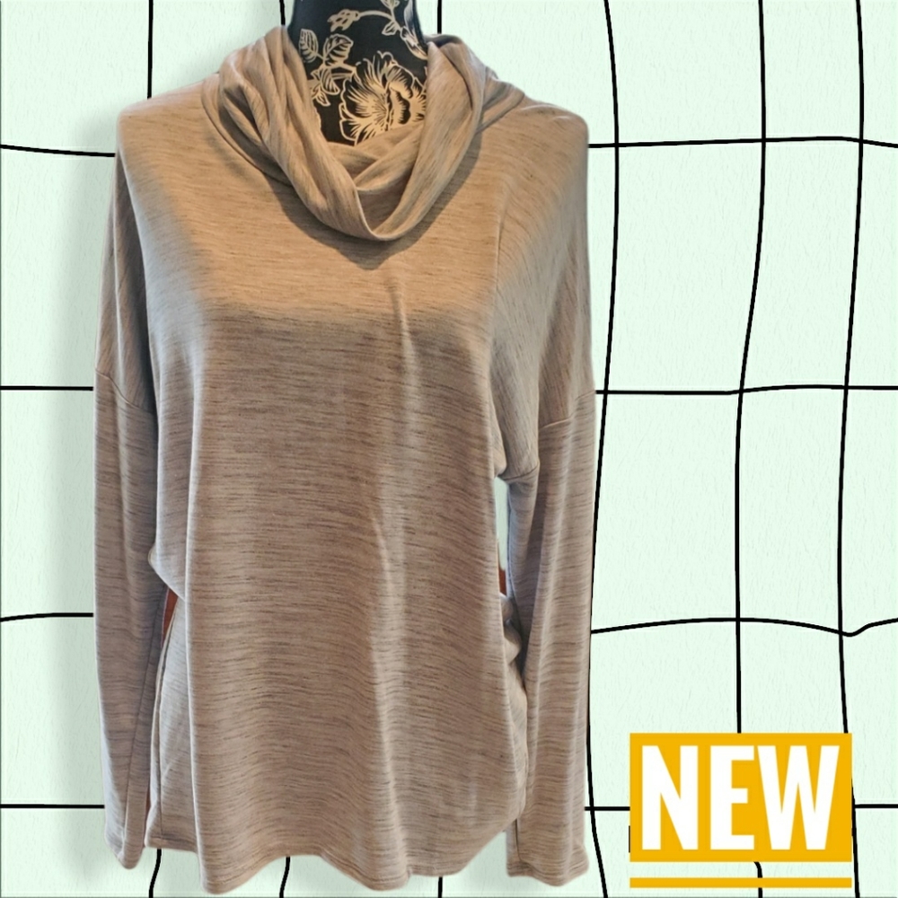 Soft flowy long sleeve top